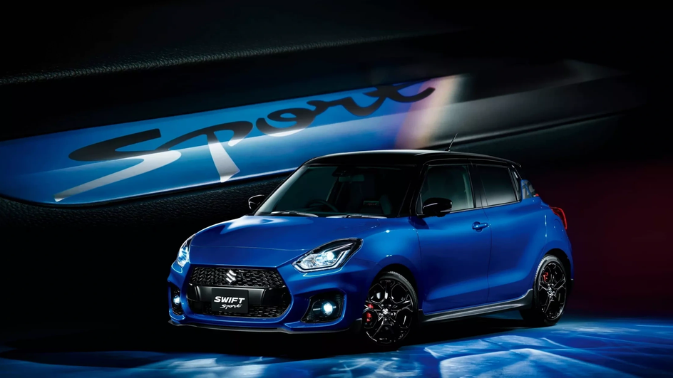 Suzuki Swift Sport ZC33S Final Edition отличается особой отделкой: глянцевой крышей, особыми дисками и красными колодками