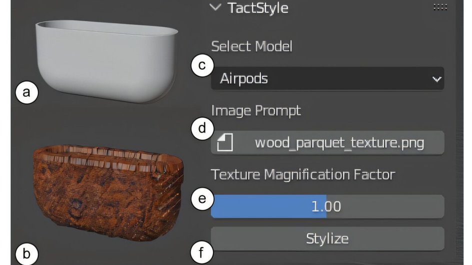 Пользовательский интерфейс TactStyle Пользовательский интерфейс TactStyle