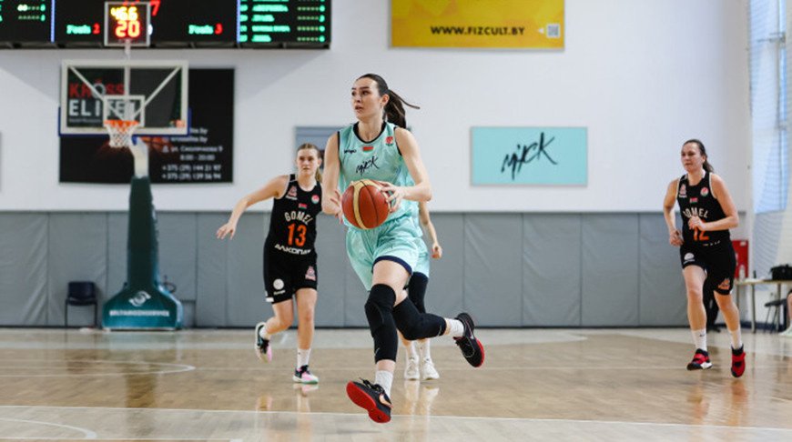 Баскетболистки «МИНСКА» одержали 22-ю викторию в матчах чемпионата Беларуси