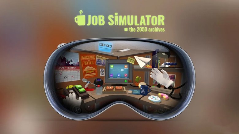 Скриншот из игры Job Simulator