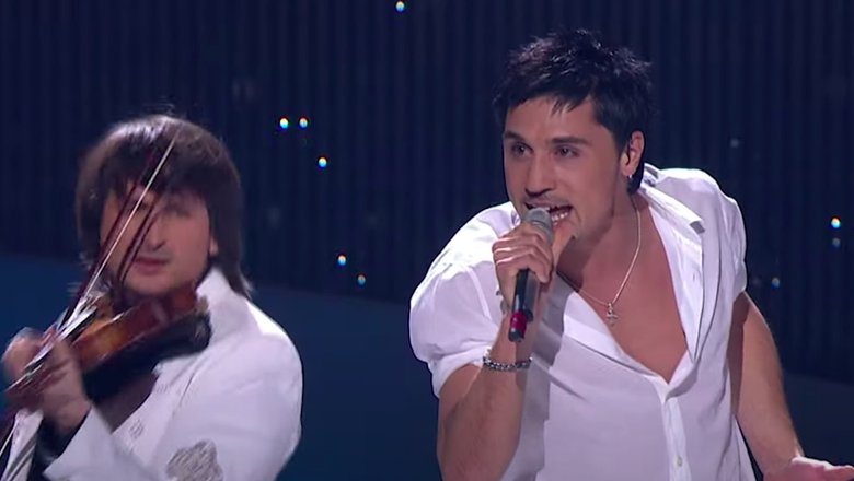 Дима Билан на «Евровидении 2008»