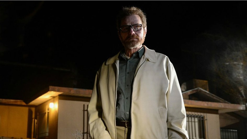 Брайан Крэнстон в роли Уолтера Уайта в пятом сезоне сериала «Во все тяжкие» Брайан Крэнстон в роли Уолтера Уайта в пятом сезоне сериала «Во все тяжкие»