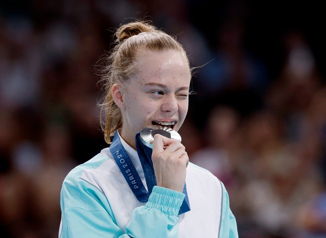 Олимпиада-2024: батутистка Бордиловская завоевала серебро Игр