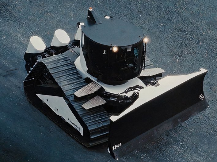 Lumina представляет электрический бульдозер ML6 Moonlander Lumina представляет электрический бульдозер ML6 Moonlander