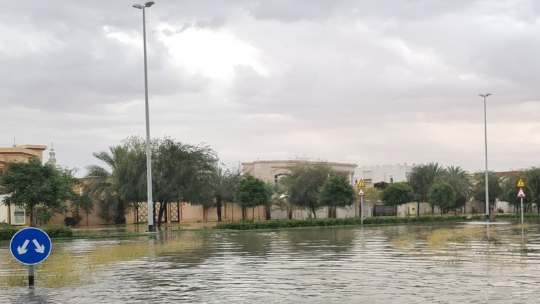 Наводнение в Дубае в апреле 2024 года