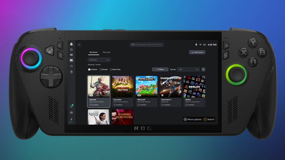 ROG Xbox Ally внешний вид ROG Xbox Ally внешний вид