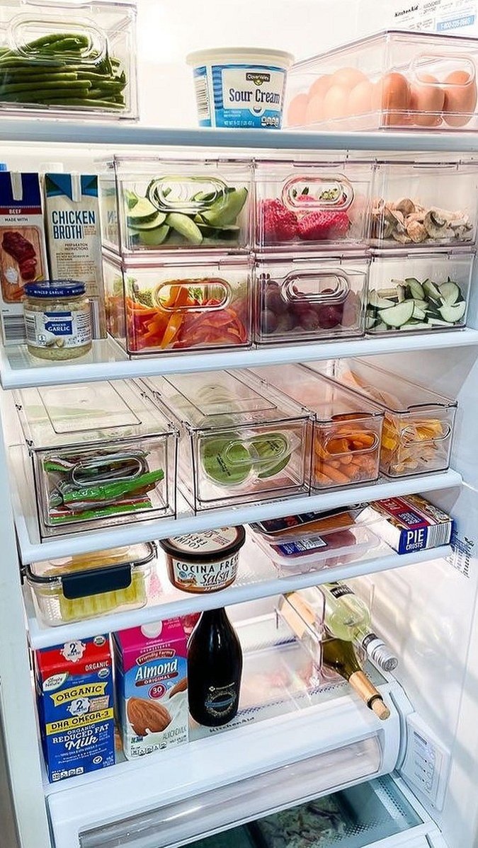 На реальном примере: 9 крутых идей для хранения в холодильнике