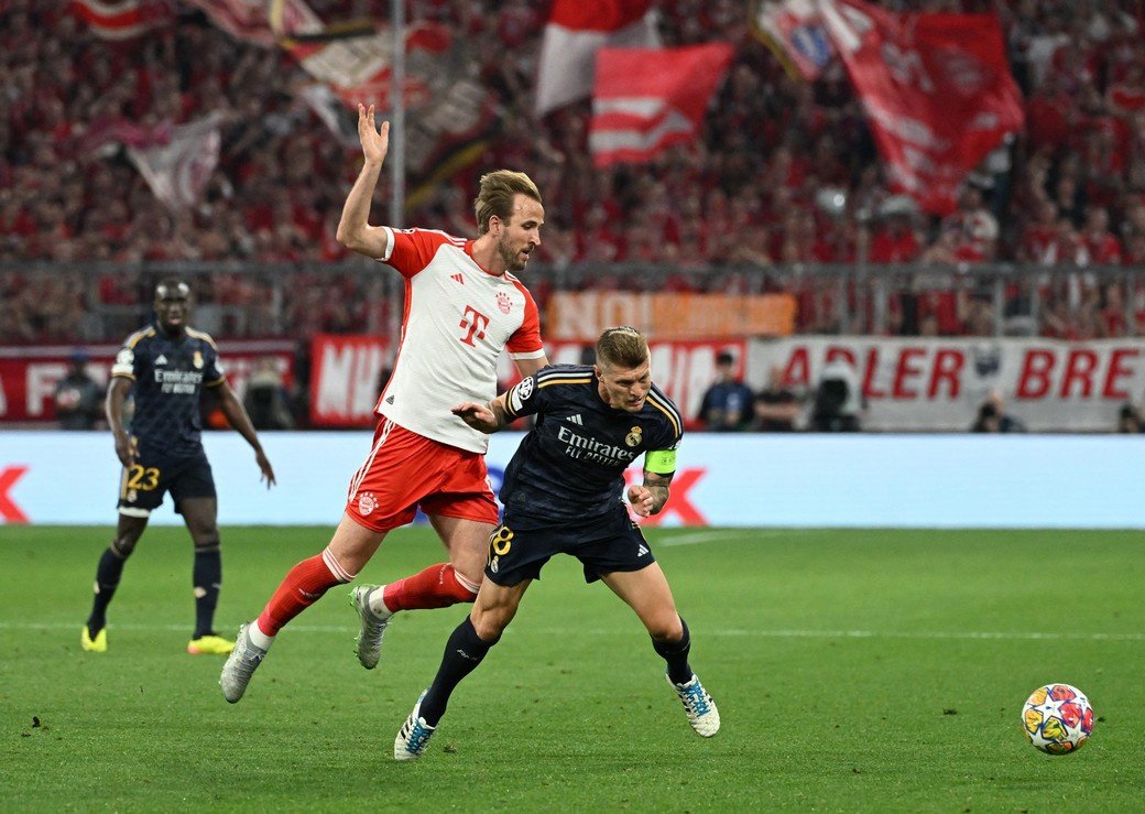 «Бавария» и «Реал» сыграли вничью в первом полуфинальном матче Лиги чемпионов