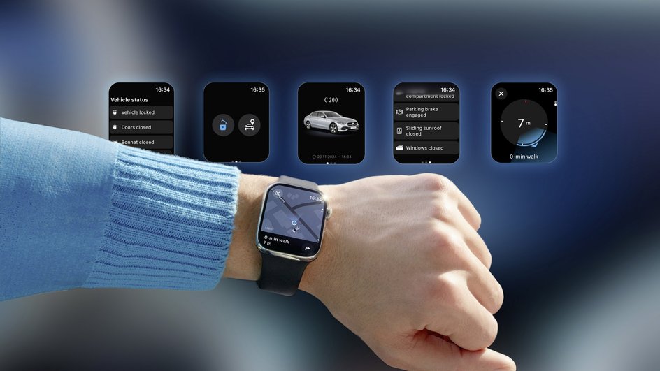 Mercedes-Benz Apple watch