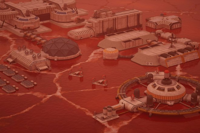 a colony on Mars