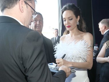Slide image for gallery: 8358 | Анджелина Джоли в 2018 году