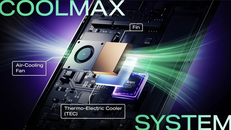 Технология охлаждения Coolmax для игровых смартфонов