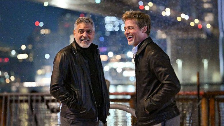 Джордж Клуни и Брэд Питт (фото: соцсети)