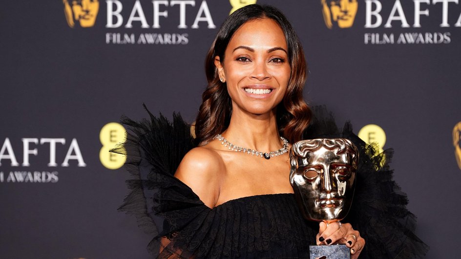 Зои Салдана на премии BAFTA 2025 фото Зои Салдана на премии BAFTA 2025 фото