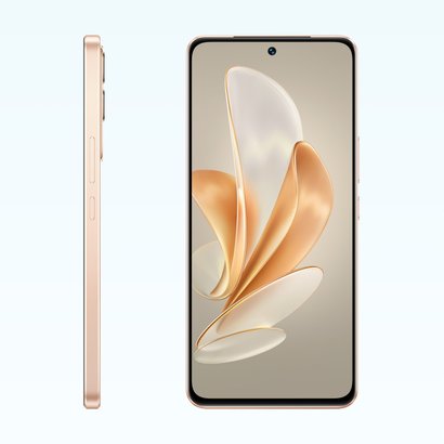 vivo V30 Lite 5G выпускается темно-зеленом и розово-золотом цветах. Фото: vivo