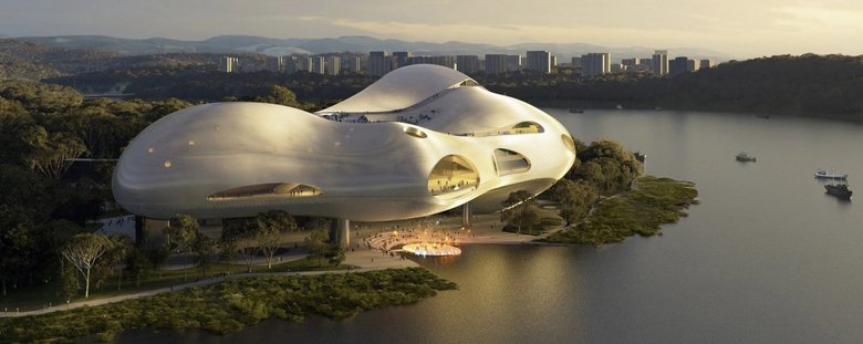 Посмотрите на это удивительное здание! Фото: Designboom.com