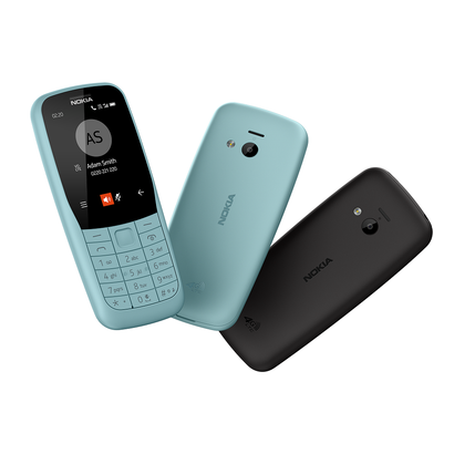 Nokia 220 4G (слева) и Nokia 105 (справа)