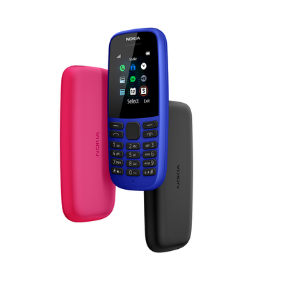 Nokia 220 4G (слева) и Nokia 105 (справа)