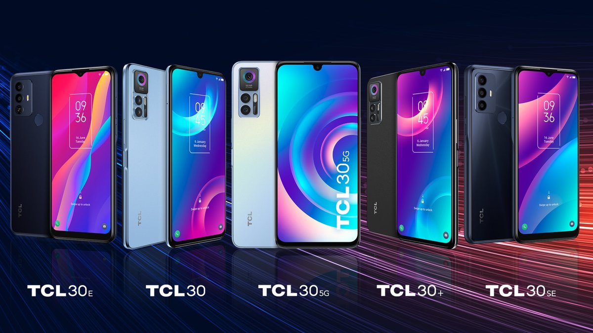 Вал новинок TCL на MWC 2022: недорогие смартфоны TCL 30 и планшет с  «бумажным» экраном - Hi-Tech Mail.ru