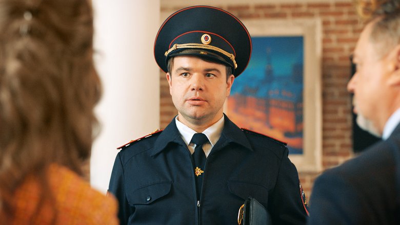 Михаил Казаков на съемках сериала «Папиных дочек»