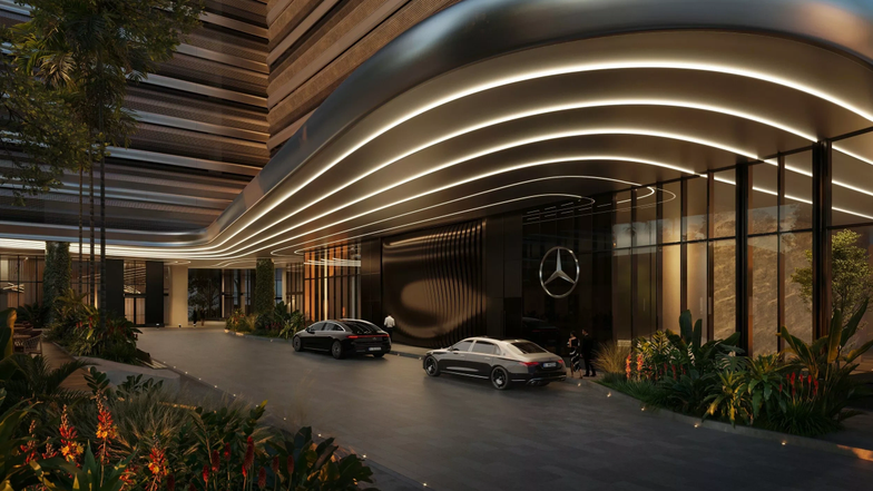 Жилой дом Mercedes-Benz Places Miami в Майами США