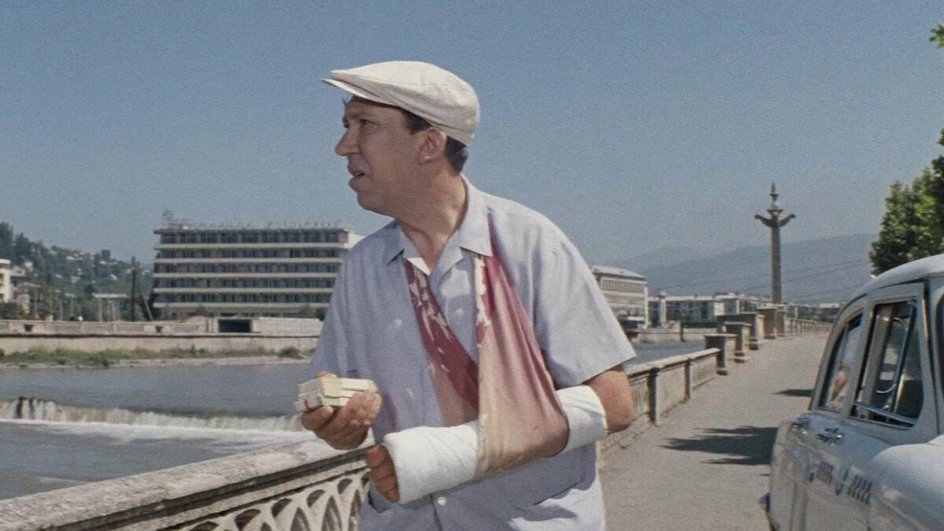 Юрий Никулин в фильме «Бриллиантовая рука»