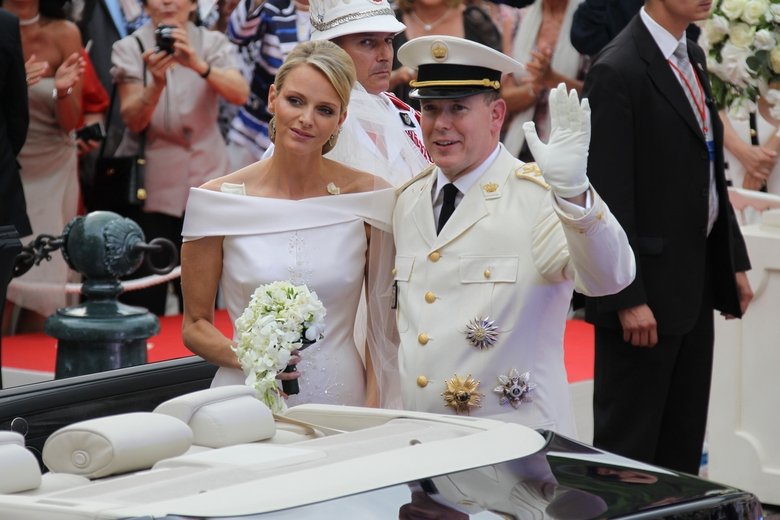 Шарлин и Альбер поженились в 2011 году