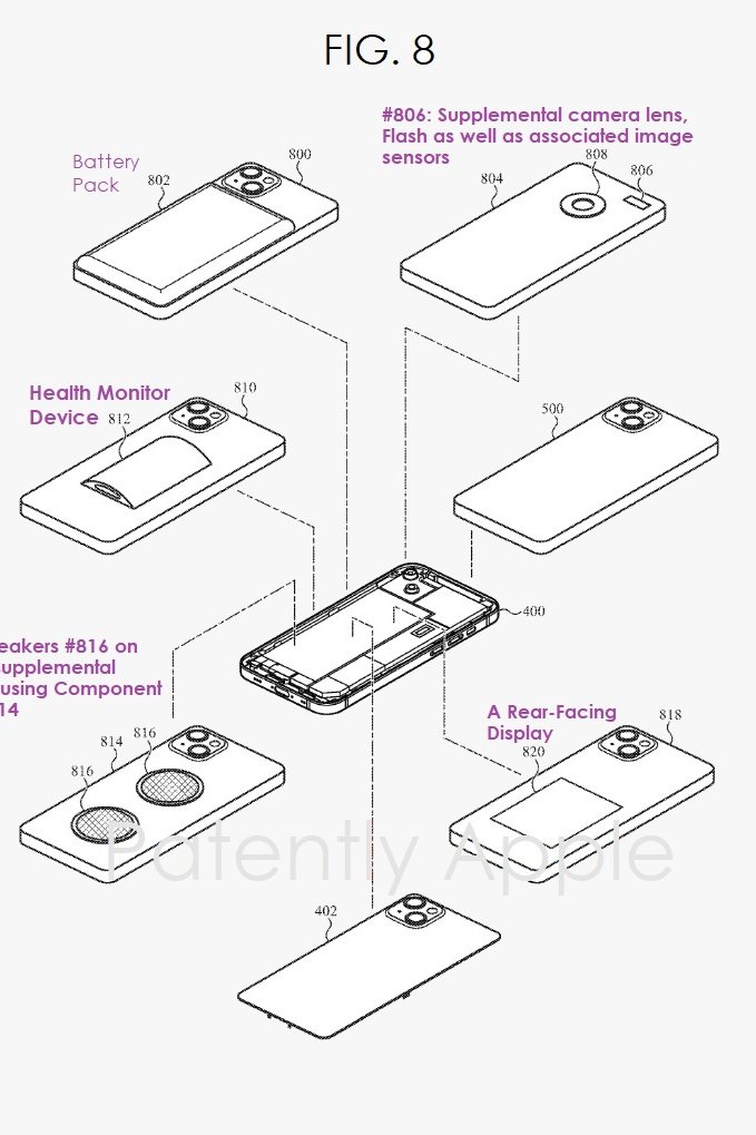Патент на модульный iPhone Патент на модульный iPhone