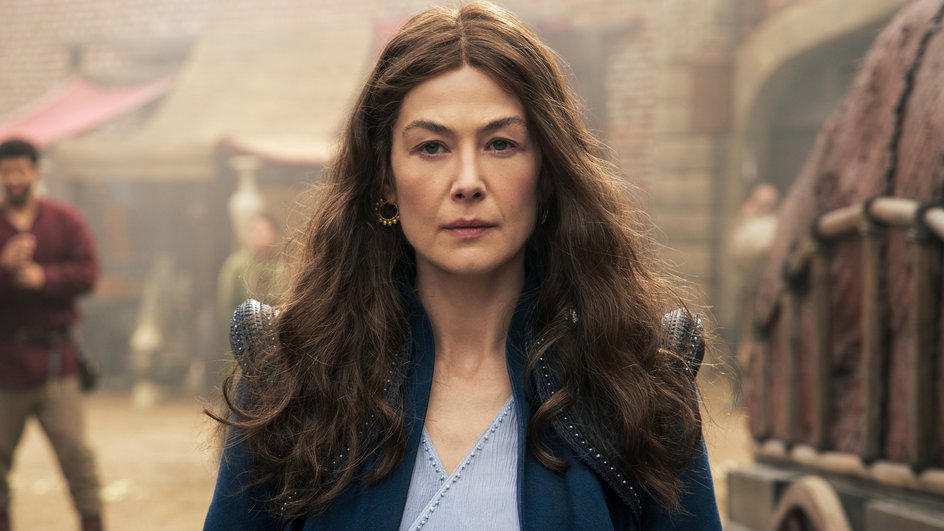 Розамунд Пайк в сериале «Колесо времени» Розамунд Пайк в сериале «Колесо времени»