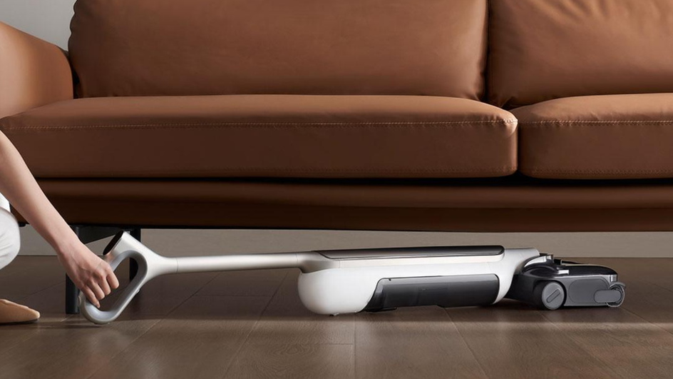 Mijia Wireless Floor Scrubber 4 Pro во время уборки Mijia Wireless Floor Scrubber 4 Pro во время уборки