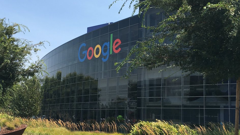 фасад офиса Google фасад офиса Google