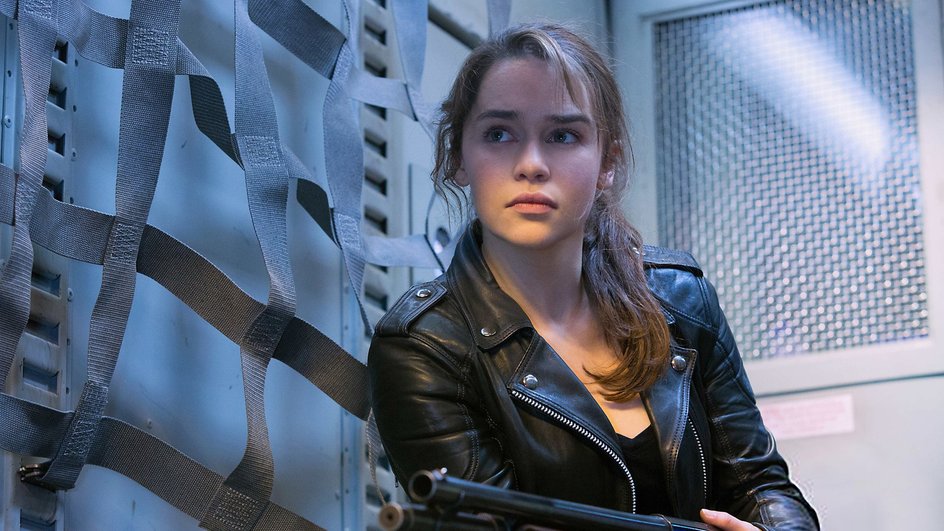 Эмилия Кларк в фильме «Терминатор: Генезис» Эмилия Кларк в фильме «Терминатор: Генезис»