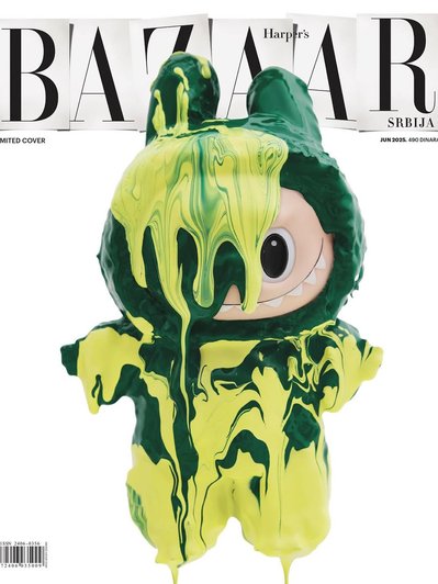 Harper’s BAZAAR Serbia выпустил уникальный номер с Лабубу: арт-обложка-раскраска для коллекционеров Harper’s BAZAAR Serbia выпустил уникальный номер с Лабубу: арт-обложка-раскраска для коллекционеров