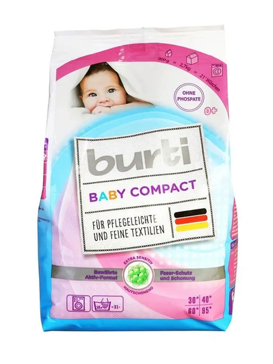 Детский стиральный порошок Burti baby compact