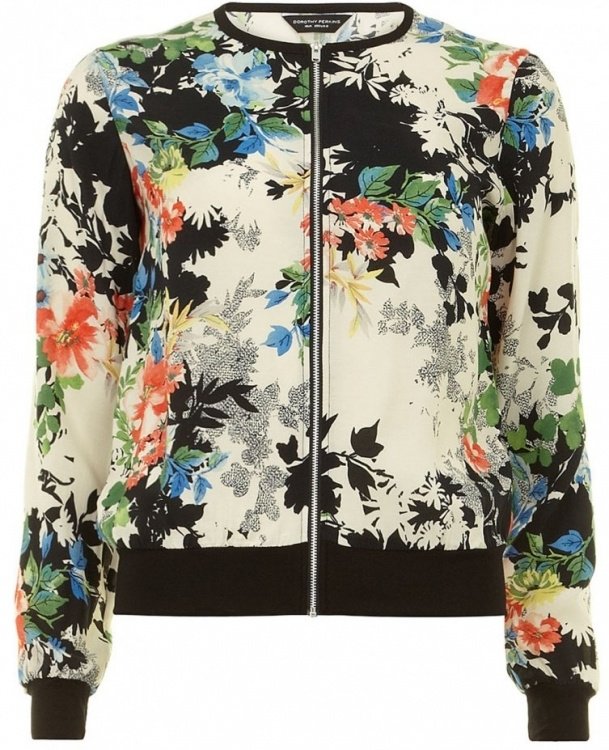 Бомбер — Dorothy Perkins Floral, 1165 руб./$35 Бомбер — Dorothy Perkins Floral, 1165 руб./$35