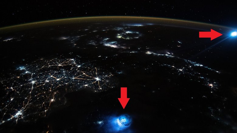 Снимок сделан с борта МКС, когда та пролетала над Южно-Китайским морем. Фото: NASA Earth Obsrvatory