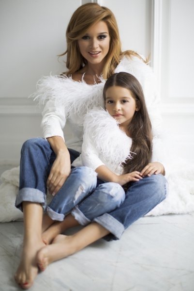 Ксения Бородина сделала 5-летнюю дочь моделью