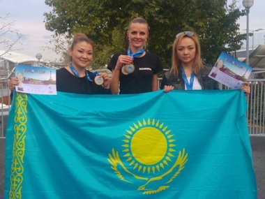 Slide image for gallery: 5715 | Команда Казахстана завоевала пять золотых и одну серебряную награду