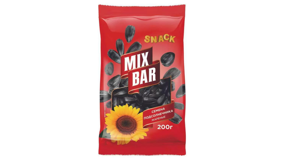 Жареные семечки подсолнуха фирмы MIXBAR Жареные семечки подсолнуха фирмы MIXBAR