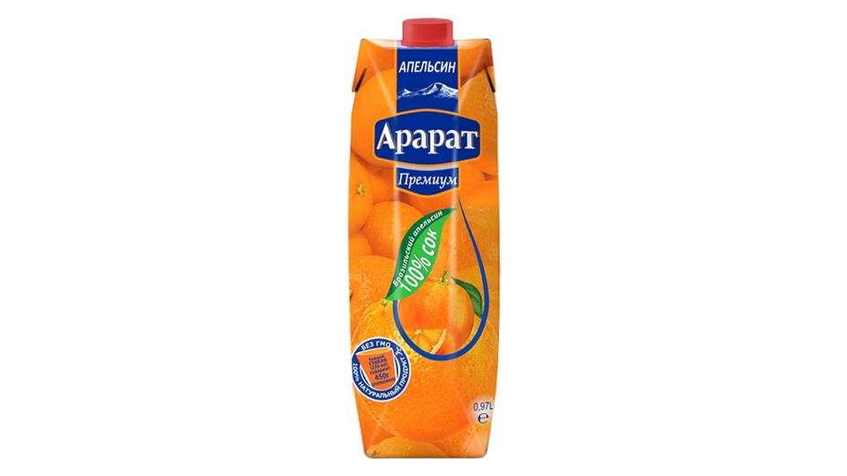 Апельсиновый сок фирмы Ararat Апельсиновый сок фирмы Ararat