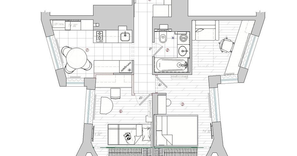 12 недостатков планировки квартиры, которые дизайнеры считают самыми сложными в работе