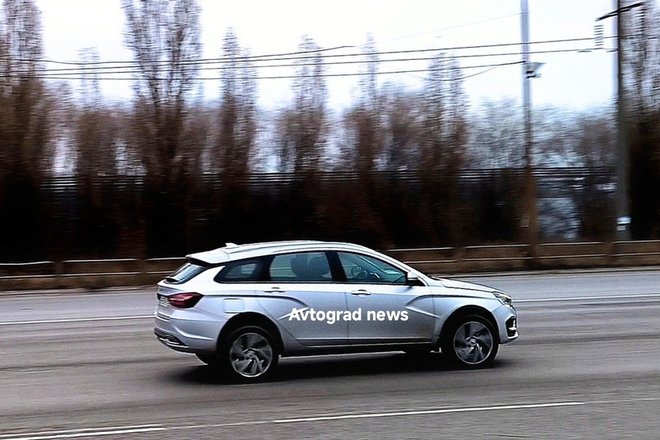 Мул нового кроссовера Lada