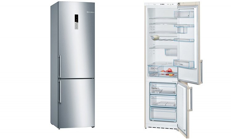 Электронное управление с дисплеем в холодильниках Bosch NatureCool Serie 6
