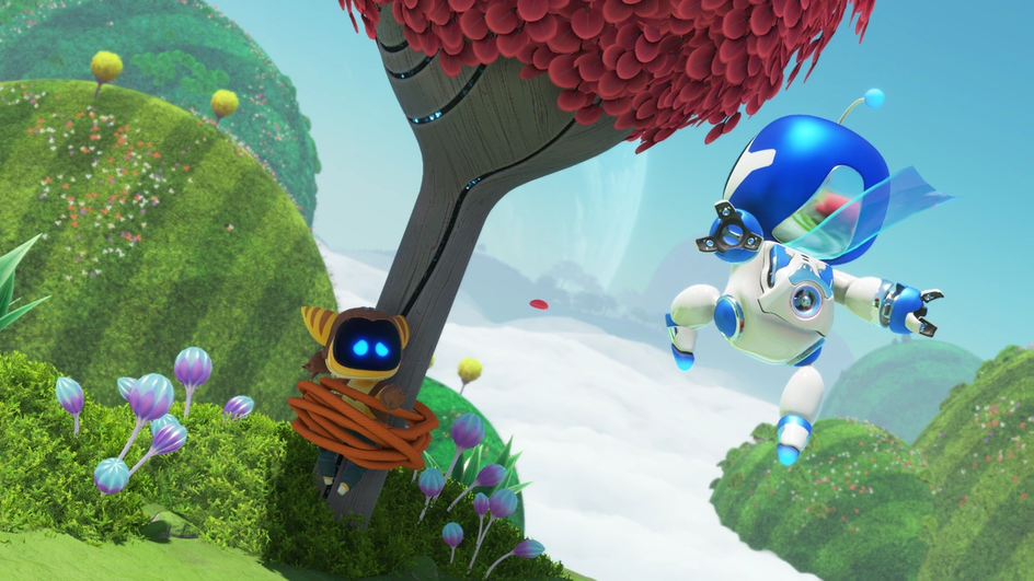 Скриншот геймплея Astro Bot Скриншот геймплея Astro Bot
