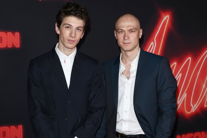 Марк Эйдельштейн и Юра Борисов на премьере фильма «Анора»