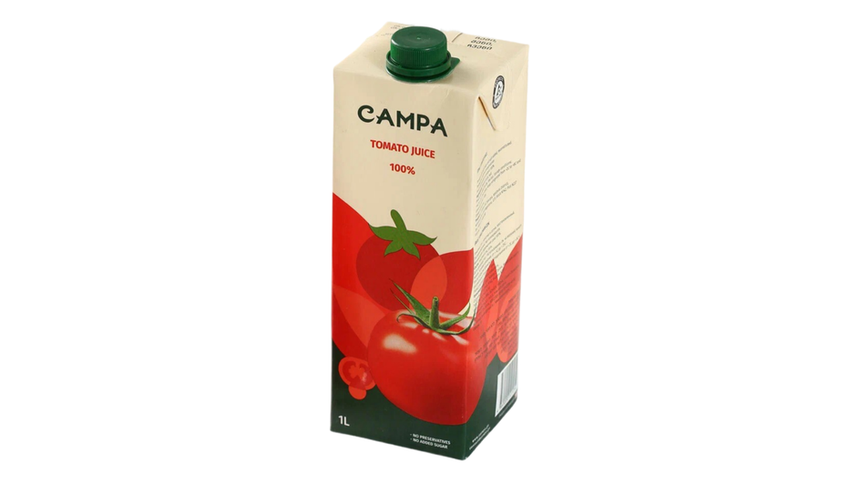 Томатный сок фирмы Campa Томатный сок фирмы Campa