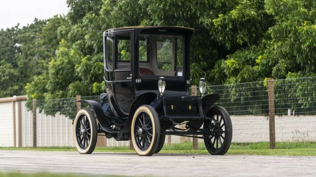 A 111-year-old electrical automotive to be auctioned