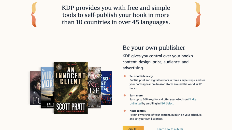 Kindle direct publishing