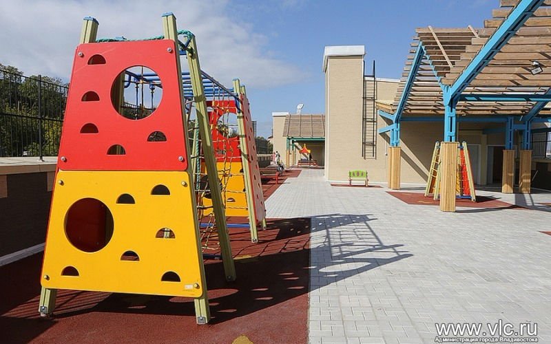 Новый детский сад «Золотой ключик». Фото: пресс-служба администрации Владивостока