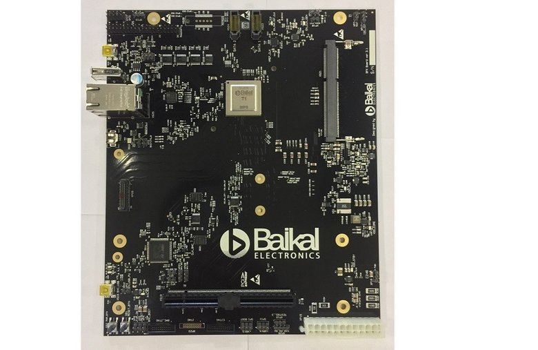 Плата БФК 3.1 с процессором «Байкал-Т1». Источник: cnews